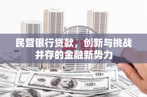 灌阳民营银行贷款，创新与挑战并存的金融新势力