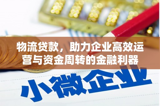 灌阳物流贷款，助力企业高效运营与资金周转的金融利器