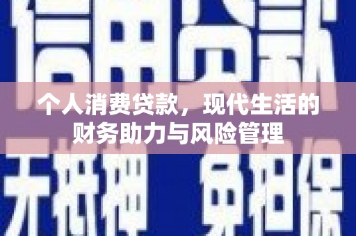 灌阳个人消费贷款，现代生活的财务助力与风险管理