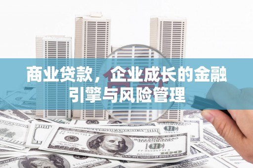 灌阳商业贷款，企业成长的金融引擎与风险管理