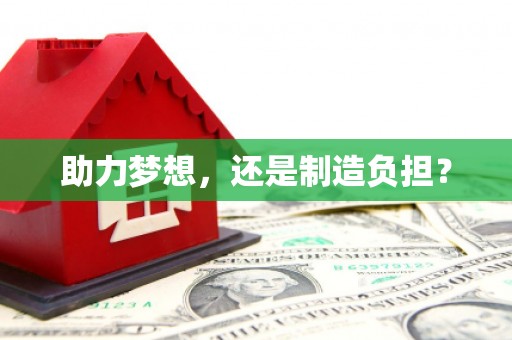 灌阳助力梦想，还是制造负担？
