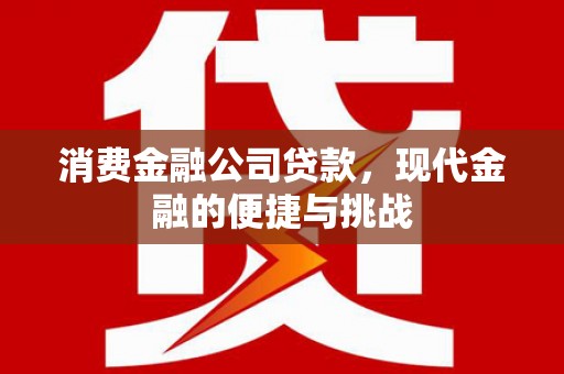 灌阳消费金融公司贷款，现代金融的便捷与挑战