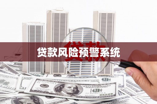 灌阳贷款风险预警系统