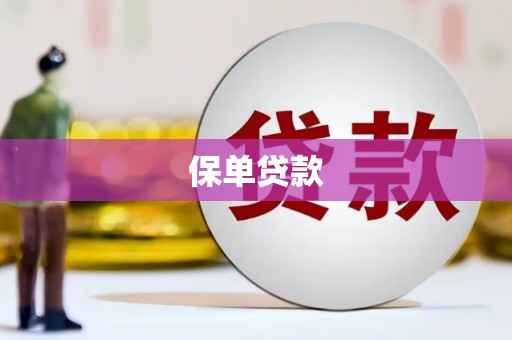 灌阳保单贷款
