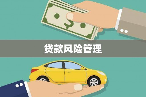灌阳贷款风险管理