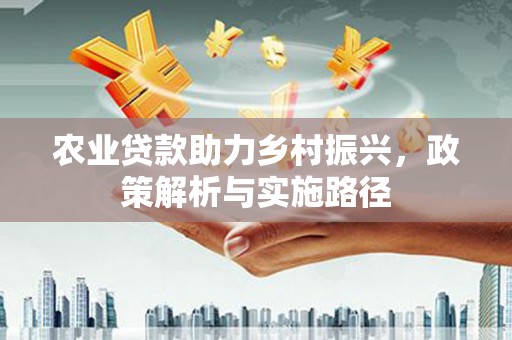 灌阳农业贷款助力乡村振兴，政策解析与实施路径
