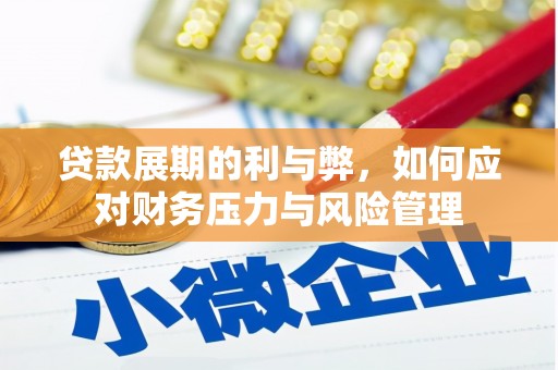 灌阳贷款展期的利与弊，如何应对财务压力与风险管理