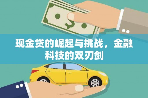 灌阳现金贷的崛起与挑战，金融科技的双刃剑