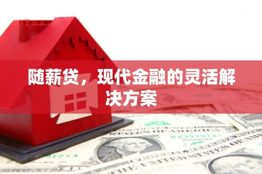 灌阳随薪贷，现代金融的灵活解决方案