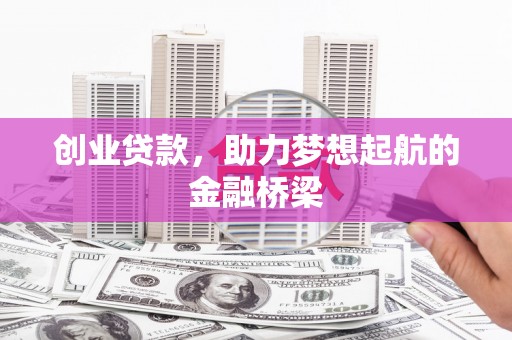 灌阳创业贷款，助力梦想起航的金融桥梁