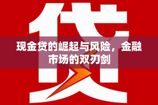 灌阳现金贷的崛起与风险，金融市场的双刃剑