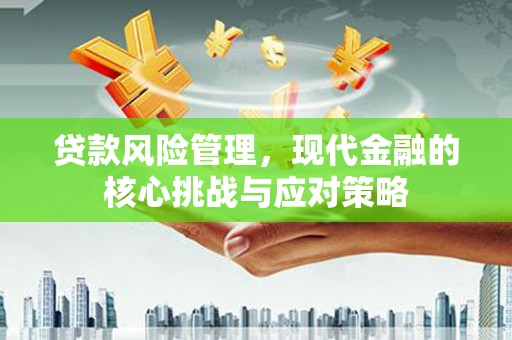 灌阳贷款风险管理，现代金融的核心挑战与应对策略