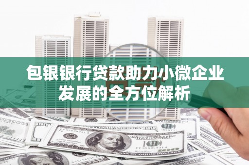 灌阳包银银行贷款助力小微企业发展的全方位解析 灌阳包银银行贷款助力小微企业发展的全方位解析