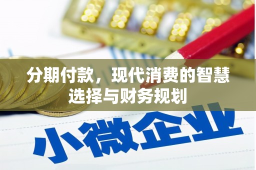 灌阳分期付款，现代消费的智慧选择与财务规划