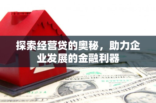 灌阳探索经营贷的奥秘，助力企业发展的金融利器