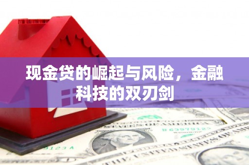 灌阳现金贷的崛起与风险，金融科技的双刃剑