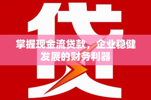 灌阳掌握现金流贷款，企业稳健发展的财务利器