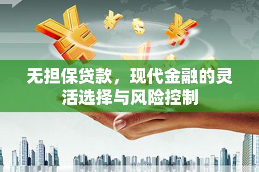灌阳无担保贷款，现代金融的灵活选择与风险控制