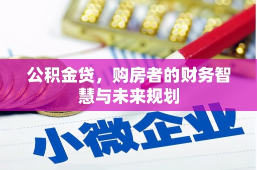 灌阳公积金贷，购房者的财务智慧与未来规划