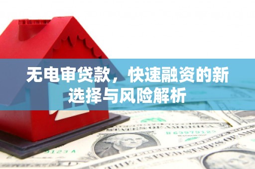 灌阳无电审贷款，快速融资的新选择与风险解析