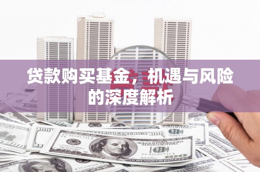 灌阳贷款购买基金，机遇与风险的深度解析