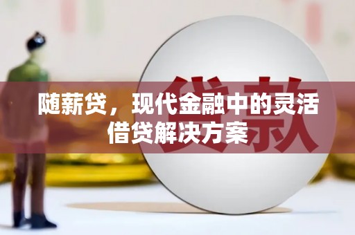 灌阳随薪贷，现代金融中的灵活借贷解决方案