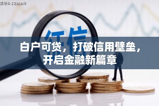 灌阳白户可贷，打破信用壁垒，开启金融新篇章