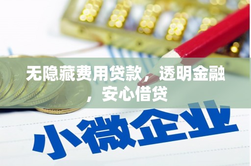 灌阳无隐藏费用贷款，透明金融，安心借贷