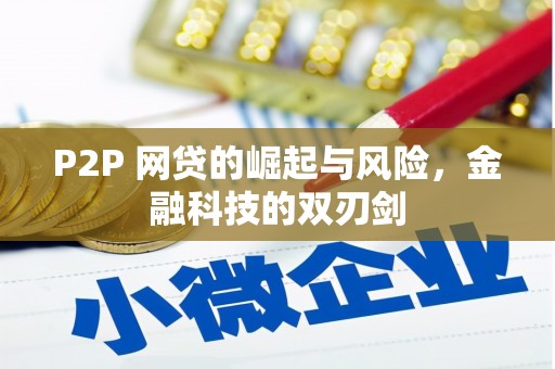 灌阳P2P 网贷的崛起与风险，金融科技的双刃剑