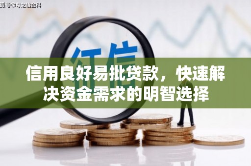 灌阳信用良好易批贷款，快速解决资金需求的明智选择
