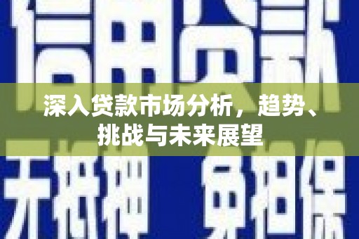 灌阳深入贷款市场分析，趋势、挑战与未来展望