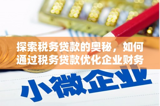 灌阳探索税务贷款的奥秘，如何通过税务贷款优化企业财务
