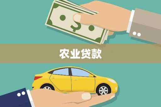灌阳农业贷款