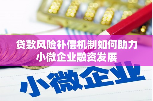 灌阳贷款风险补偿机制如何助力小微企业融资发展