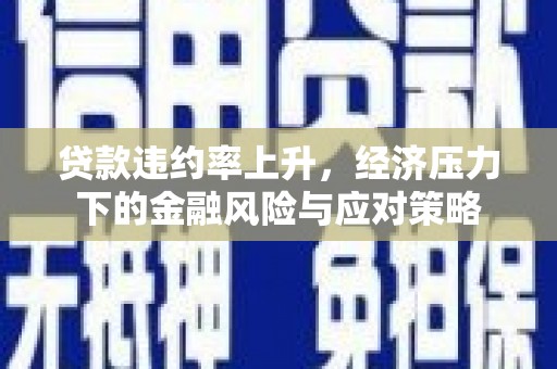 灌阳贷款违约率上升，经济压力下的金融风险与应对策略