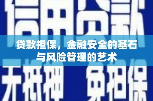 灌阳贷款担保，金融安全的基石与风险管理的艺术