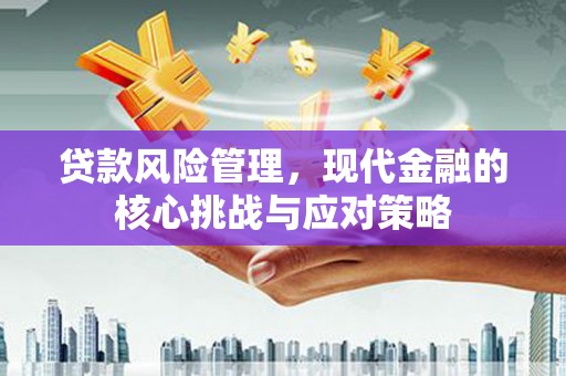灌阳贷款风险管理，现代金融的核心挑战与应对策略