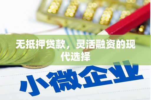 灌阳无抵押贷款，灵活融资的现代选择