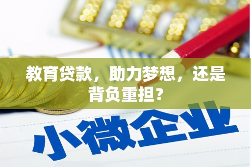 灌阳教育贷款，助力梦想，还是背负重担？