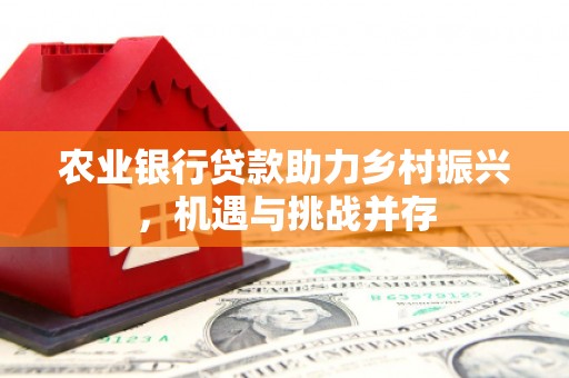 灌阳农业银行贷款助力乡村振兴，机遇与挑战并存