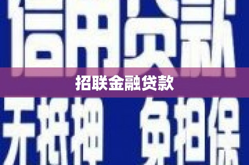 灌阳招联金融贷款
