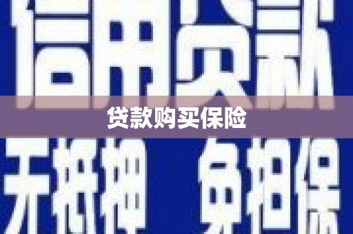 灌阳贷款购买保险