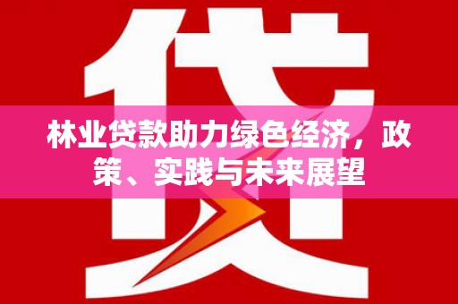 灌阳林业贷款助力绿色经济，政策、实践与未来展望