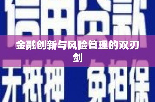 灌阳金融创新与风险管理的双刃剑