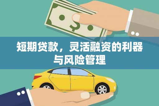 灌阳短期贷款，灵活融资的利器与风险管理