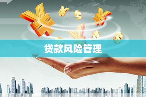 灌阳贷款风险管理