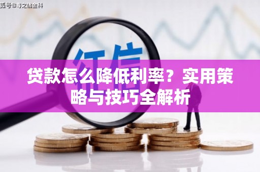 灌阳贷款怎么降低利率？实用策略与技巧全解析