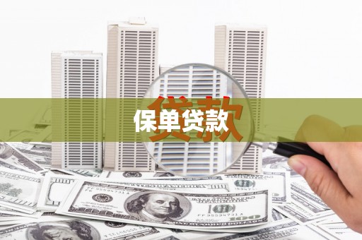 灌阳保单贷款